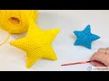 Como Fazer Estrelinha de Amigurumi: Qualquer Tamanho