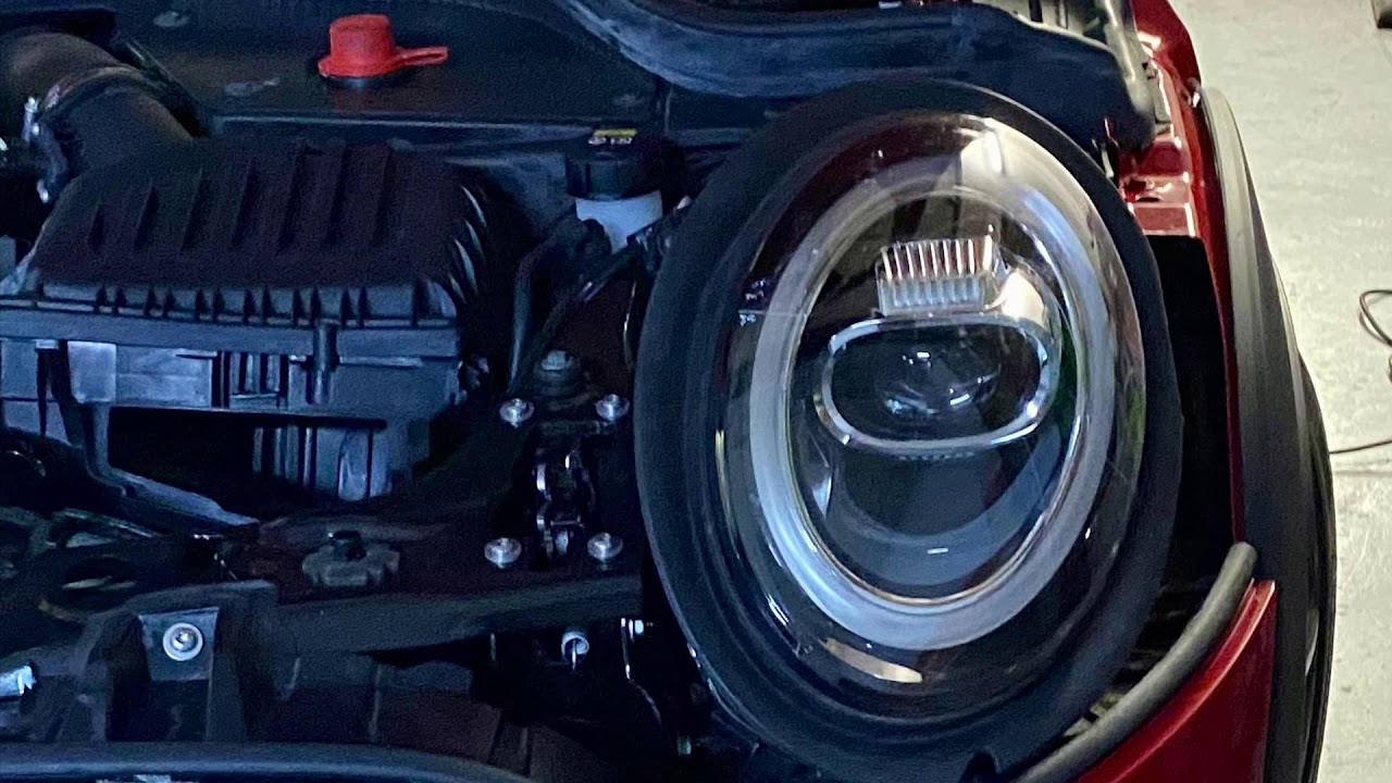 Retrofit Mini F56 LCI Led Headlights and front PDC YouTube