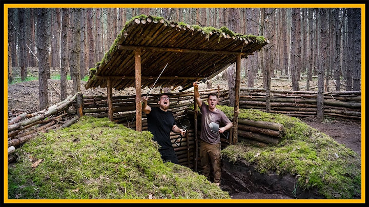 Bushcraft Camp [S04/E07] Grubenhaus 2.0: ohne Moos, nix los - Lagerbau Outdoor Super Shelter