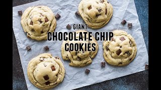 Faster than calling for a cookie delivery, this giant chocolate chip
recipe gives you 5 warm, gooey, cookies in no time at all. g...