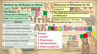 Les 2 Afrikaans Alfabet Uitspraak