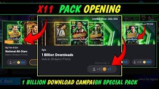 FREE REWARDS | 11x PACK OPENING | 1 BILLION DOWNLOAD CAMPAIGN  screenshot 1