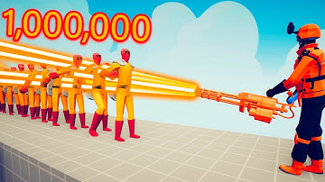 1000000 DAMAGE MINIGUN | TABS Totally Accurate Battle Simulator
