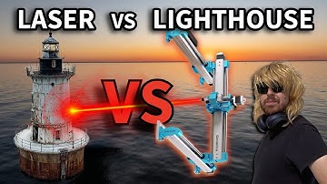 How We Built a Laser Robot To Clean Our Lighthouse