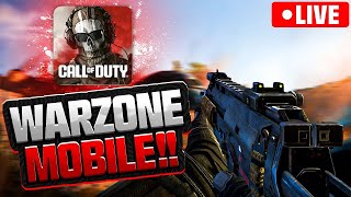 🛑 Live WARZONE MOBILE  #cod #mobile #60fps #warzone #live
