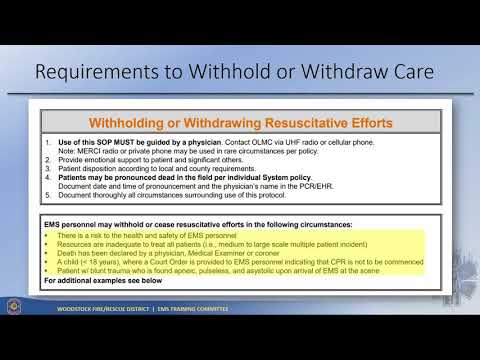 Protocol Review Withholding and Withdrawing Resuscitation