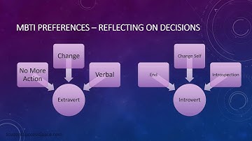 MBTI Preferences – Reflecting On Decisions