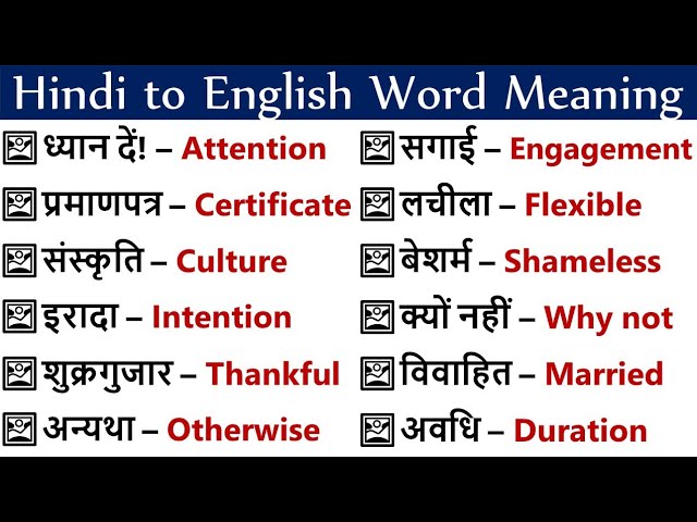 Word Meaning Dictionary || Vocabulary u0026 Fluency || Daily Use English Words class=