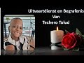 UItvaartdienst en begrafenis van Techero Tolud
