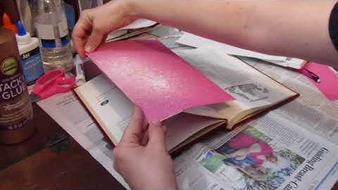 Part 2: How To Make an Altered book/Junk Journal