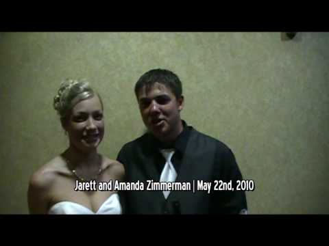 Jarett and Amanda Zimmerman | May 22nd, 2010 | Sioux Falls Wedding DJ Review | Energy Productions