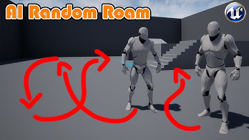 AI Random Roam |AI Move To/Basic Roaming - Unreal Engine 4 Tutorial