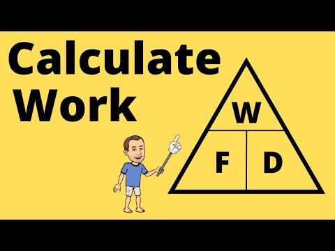 How To Calculate Work Done | Physics | Work = Force X Distance