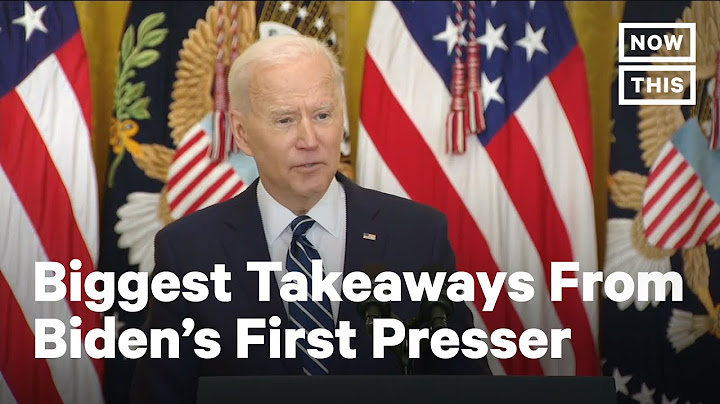 Biden’s First Press Conference Highlights