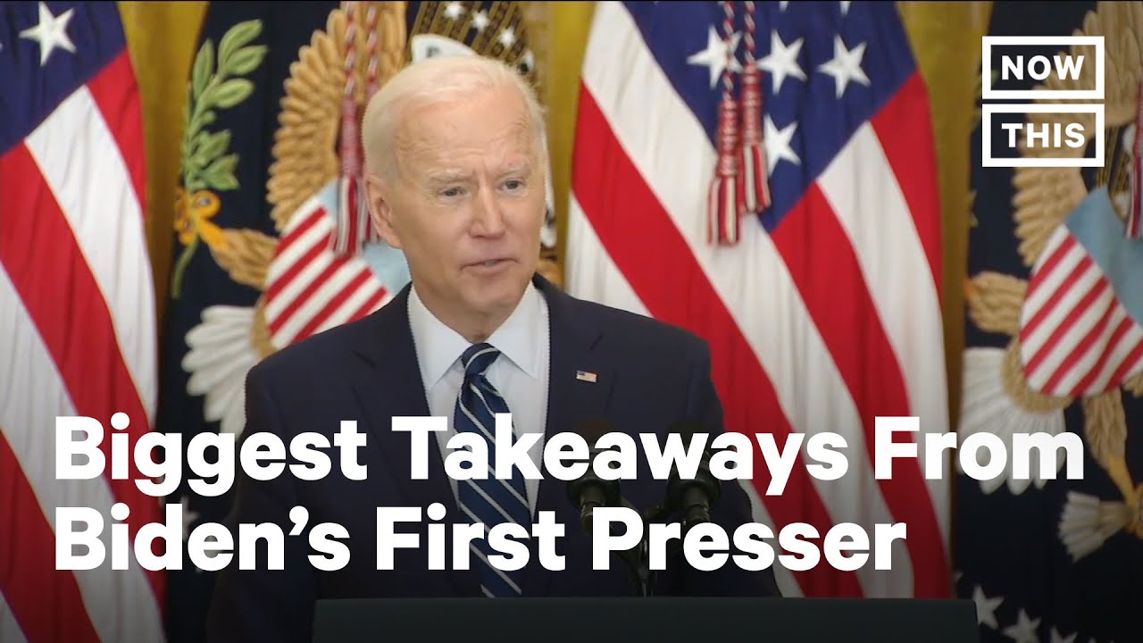 Biden’s First Press Conference Highlights