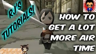 Attack On Titan Tribute Game - Rjs Tutorials How To Get A Lot More Air Time