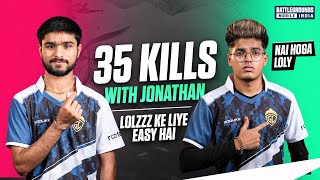 35 SOLO KILL CHALLENGE Ft @JONATHANGAMINGYT | BGMI HIGHLIGHT