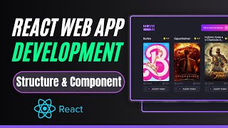 Structure & Components | Movie Web App with React JS | Step-by-Step Tutorial