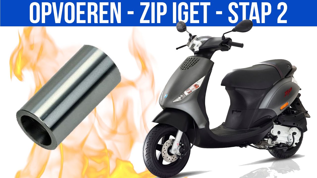 OPVOEREN - PIAGGIO ZIP iGET | STAP 2 - YouTube