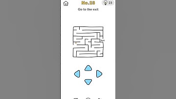 go to the exit brain 🧠 Out game Level 23 answer #shorts
