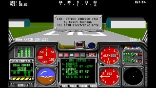 LHX: Attack Chopper (PC-DOS) 1990, Electronic Arts screenshot 5