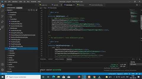 15-Secure Route(SPA Project With Laravel Vuejs in Arabic)