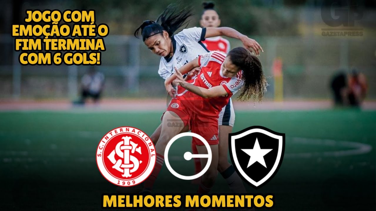 Internacional x Botafogo | Melhores Momentos (COMPLETO) Quartas de ...