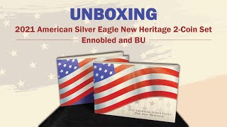 UNBOXING | 2021 American Silver Eagle New Heritage 2-Coin Set – Ennobled and BU