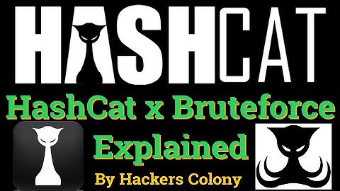 HashCat x Bruteforce Attack Explained by Vinu Sharma Hackers Colony