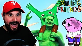 Give Creed Bratton The Oscar! SMILING FRIENDS 3X2 First Time Reaction