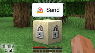 Minecraft, But You Have To Craft In Infinite Craft To Unlock Everything...