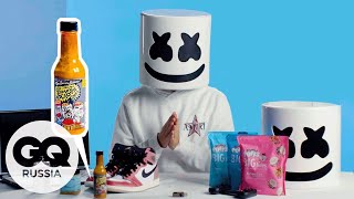 Marshmello показывает свои любимые вещи | GQ Россия