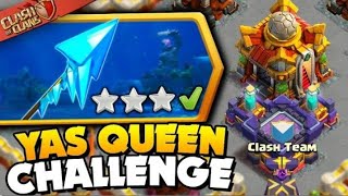 Easily 3 Star the Yas! Sleigh, Queen Challenge (Clash of Clans)