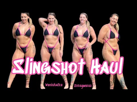 Slingshot Bikini Try on Haul | ThickFit Fashion