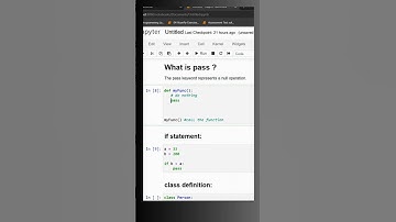 pass in python |pass statement in python |What is pass in Python?