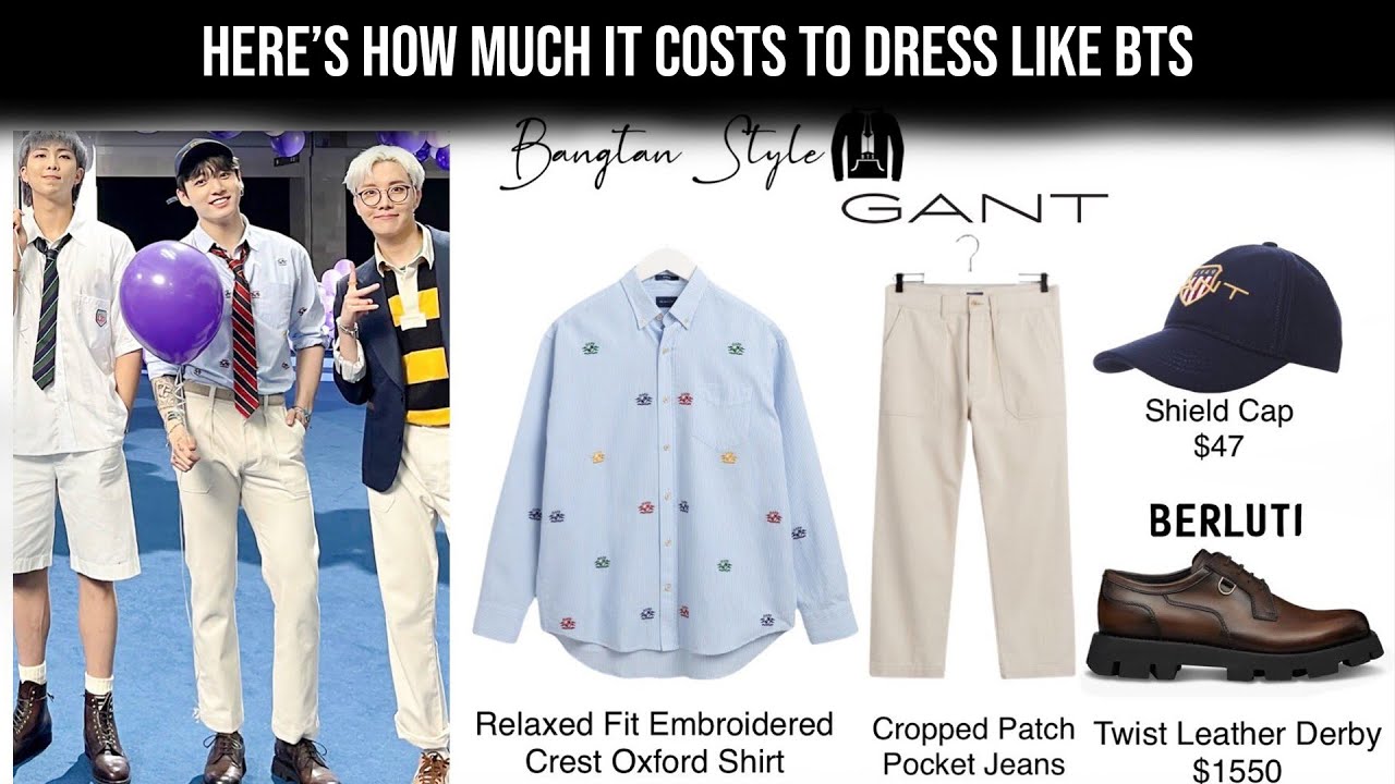 Here's How Much It Costs To Dress Like BTS On “The Tonight Show Starring  Jimmy Fallon” 