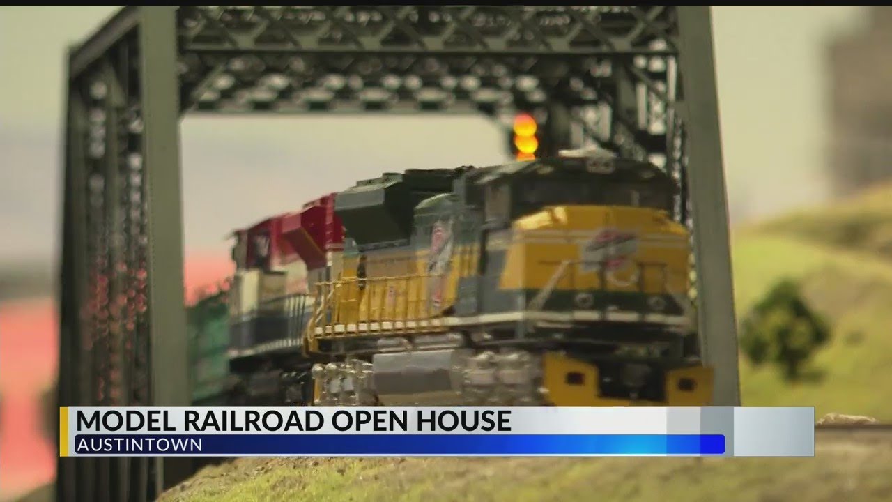 Model railroad open house showcases new displays YouTube