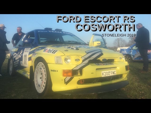 Michelin Pilot Ford Escort RS Cosworth at Stoneleigh 2019 - YouTube