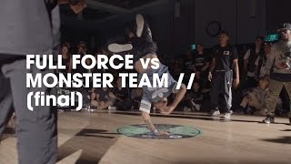 Finał Style Elements 22nd Anniversary Jam: Full Force vs Monster Team