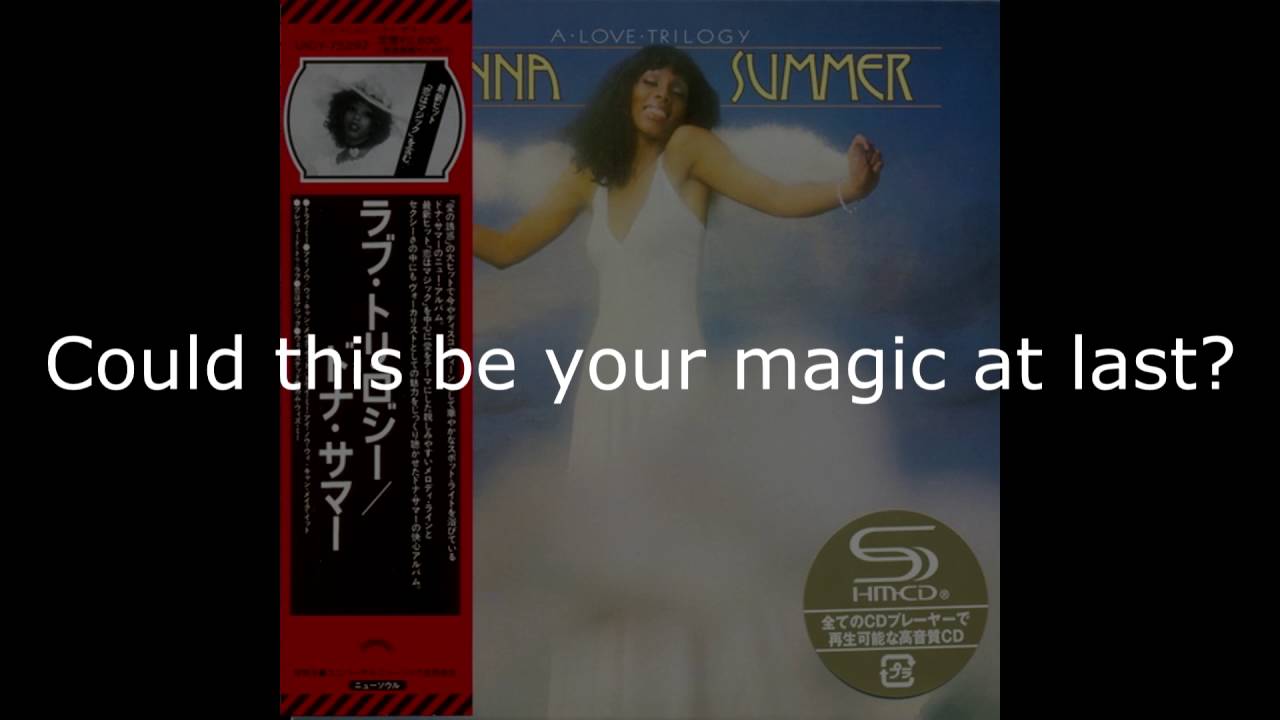 YouTube에서 Donna Summer - Intro: Prelude to Love / Could It Be Magic LYRICS - SHM "A Love Trilogy" 1976 보기 YouTube에서 Donna Summer - Intro: Prelude to Love / Could It Be Magic LYRICS - SHM "A Love Trilogy" 1976 보기