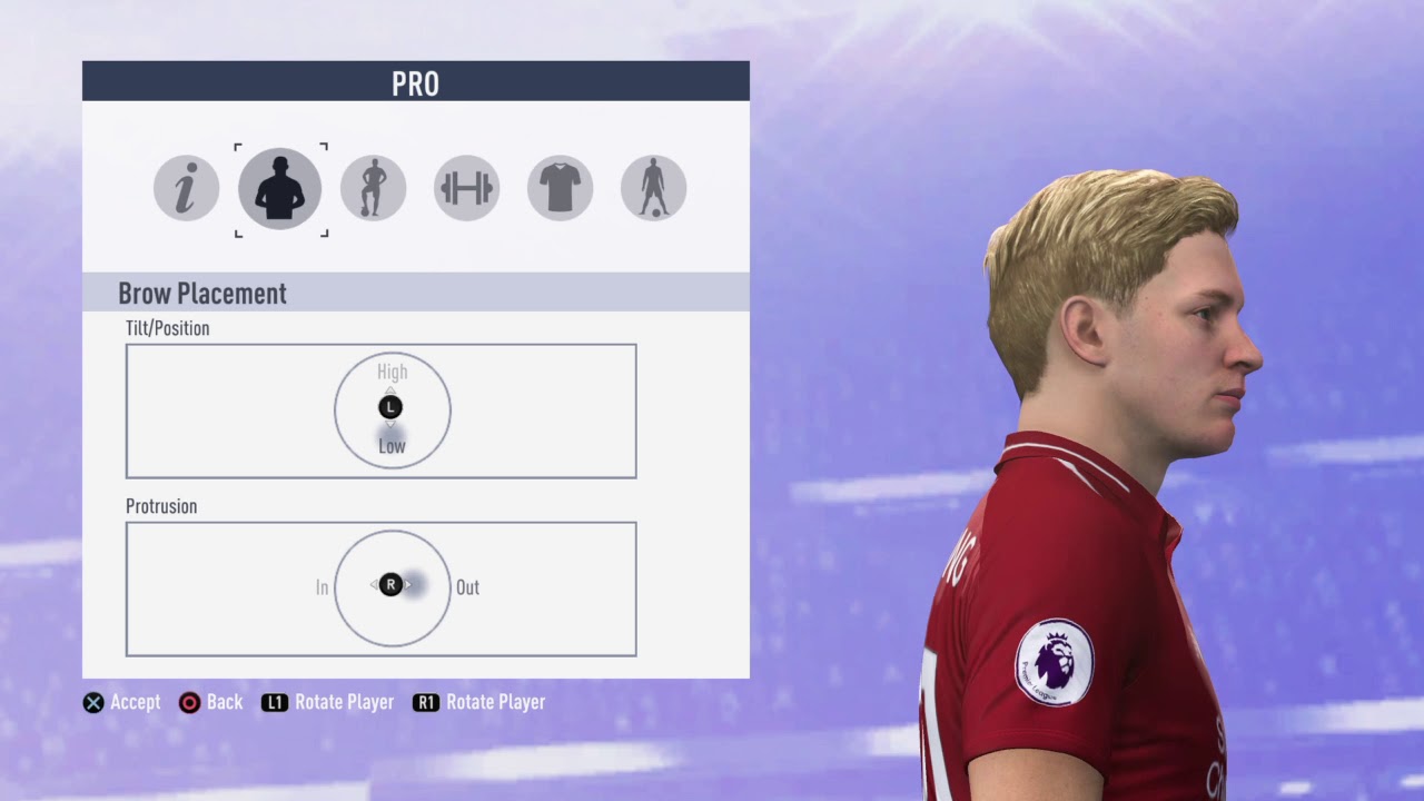 FIFA Proclub lookalike - Frenkie De Jong