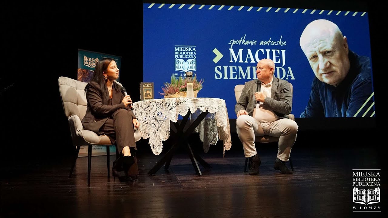 Spotkanie autorskie z Maciejem Siembiedą 16.09.2025 r. 