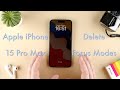 How to Delete A Focus Mode on the Apple iPhone 15 || Apple iPhone 15 Pro Max