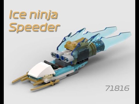 LEGO® 71816 Alternate Builds - Ninjago - Zane's Ice Motorcycle