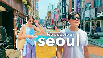 seoul life update 🇰🇷 visa status 🪪 10th wedding anniversary, shopping in seongsu | korea vlog