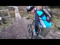 Andy riding B line