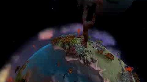 Huge Tree Glitch in Spore!!!!