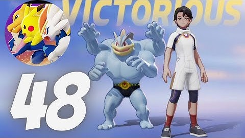 Pokemon Unite Mobile - Gameplay Walkthrough Part 48 - Machamp Gameplay Rank Match (Android, iOS)