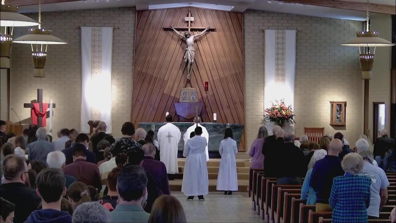 April 7, 2024 Sunday Mass with Father John YouTube