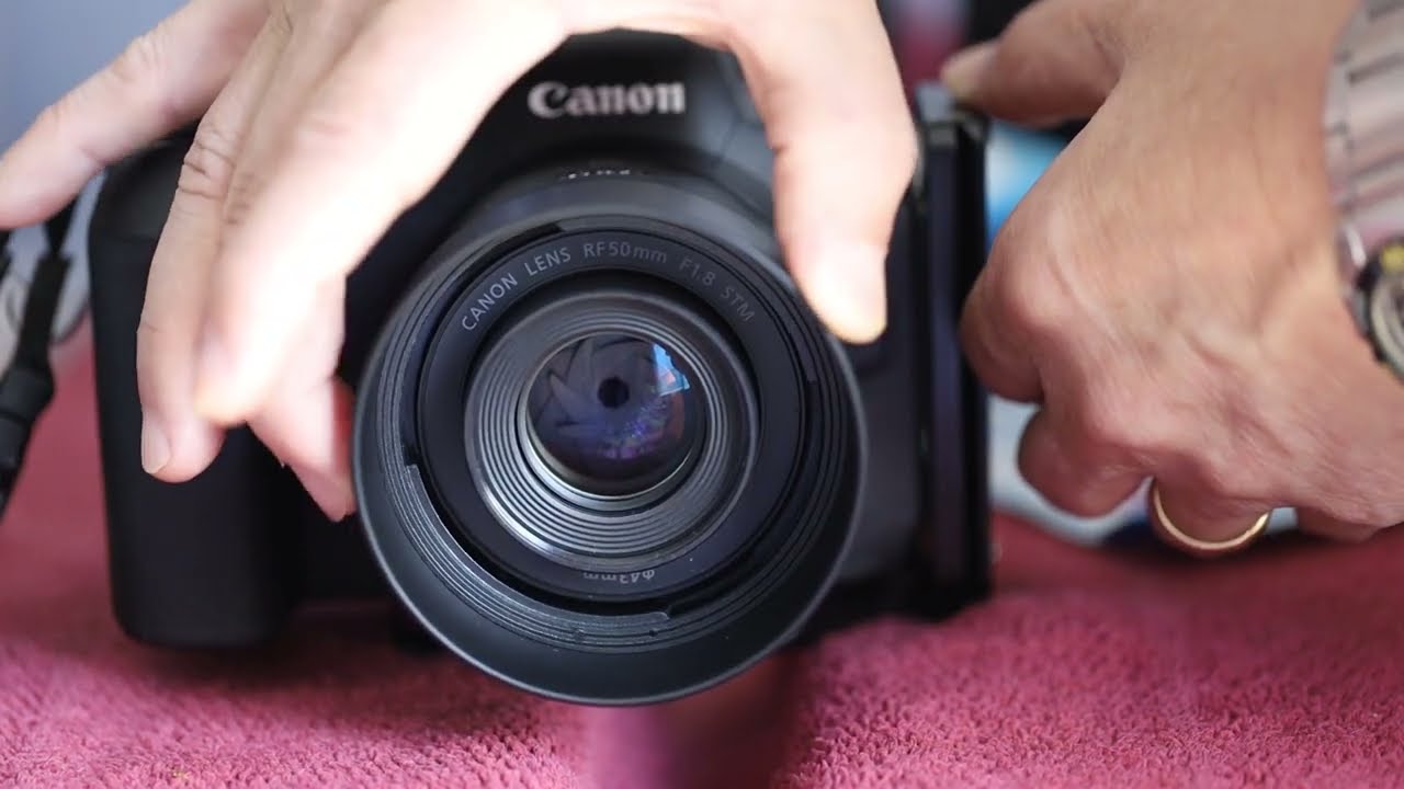 Canon RF16MM F2.8＋JJC LH-ES65BII - YouTube